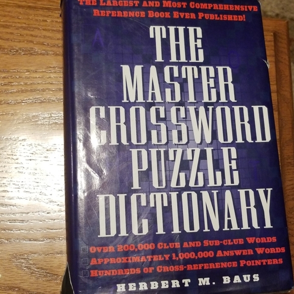 Crossword Puzzle Book - Picture 1 of 2